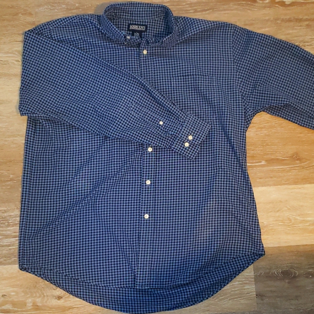 Lands End Mens Dress Shirt
